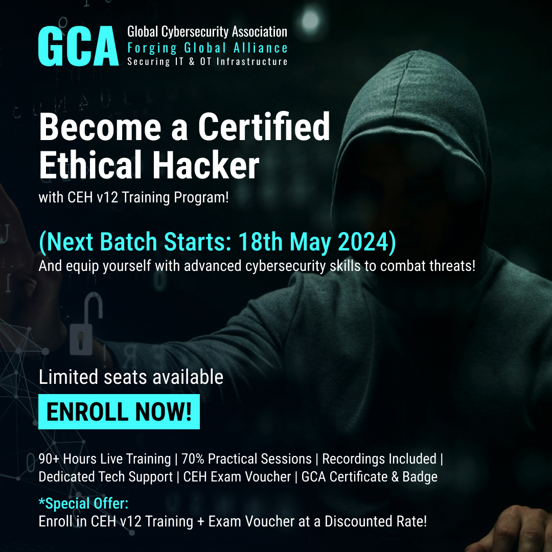 Become a Certified Ethical Hacker with CEH v12 Training Program!